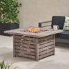 Fire Pit Table With Lava Rocks
