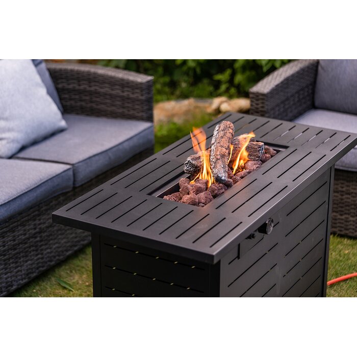 Aluminum Gas fire pit table - Good outdoor furniture supplier in China